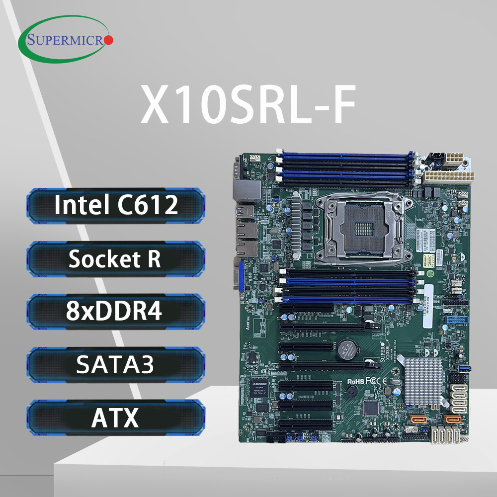 E5 2699 V4 - Supermicro X10SRL-F C612 moederbord LGA 2011-3