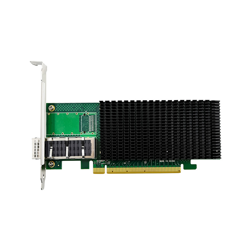 Enkele poort 100GbE QSFP28 Fib - 100Gbe Qsfp28 Network Card recensie en prijs